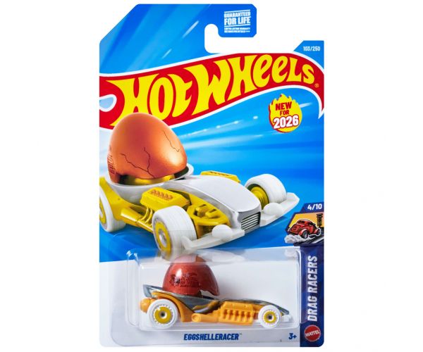 Hot Wheels: Eggshelleracer kisautó 1/64 - Mattel