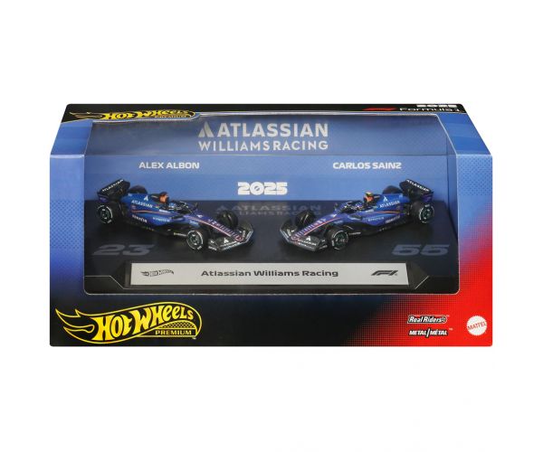Hot Wheels F1 Kisautó 2-es Csomag - Williams:sainz + Albon - Mattel