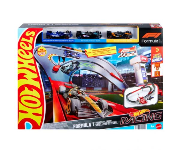 Hot Wheels: Forma 1 sprint versenypálya szett - Mattel