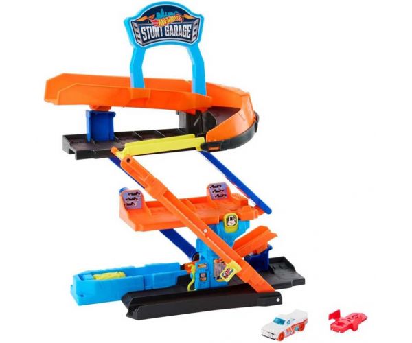 Hot Wheels: Kaskaderski garažni set igračaka - Mattel