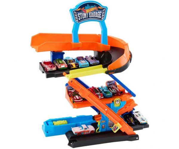 Hot Wheels: Kaskaderski garažni set igračaka - Mattel