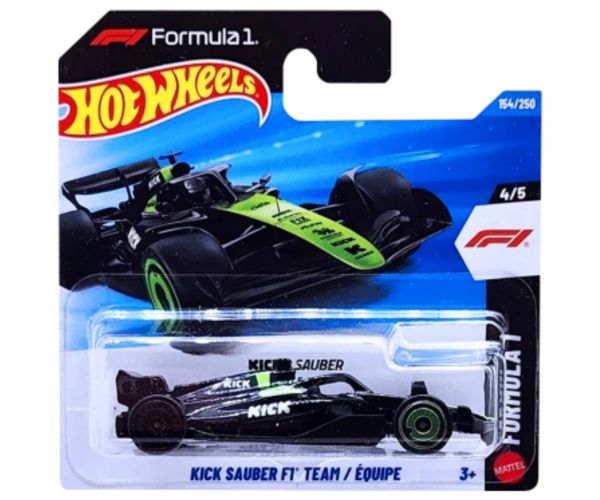 Hot Wheels: Kick Sauber F1 Team kisautó 1/64 - Mattel
