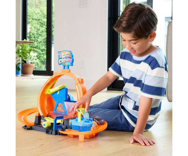 Hot Wheels: Mega autopraonica - set igračaka - Mattel