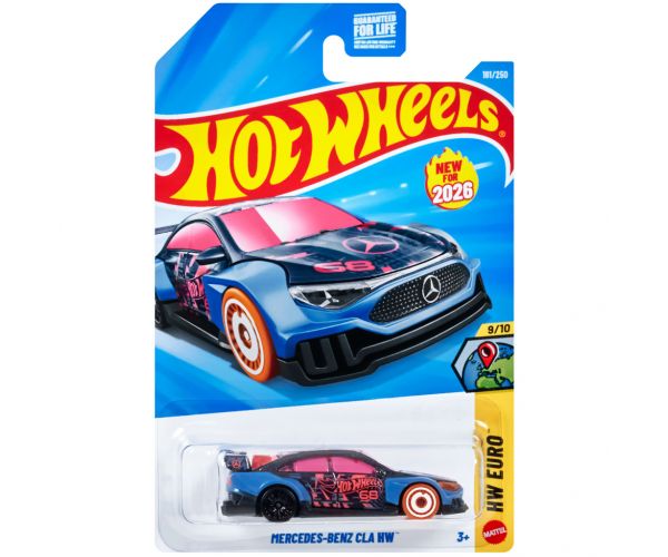 Hot Wheels: Mercedes-Benz CLA HW kisautó 1/64 - Mattel