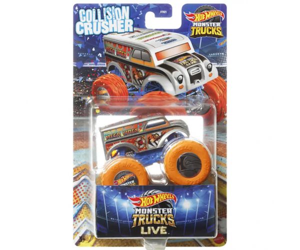Hot Wheels Monster Trucks: Live kisautó 1/64 - Mattel