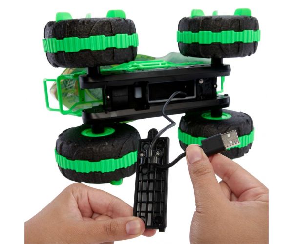 Hot Wheels Monster Trucks amfibijski s daljinskim upravljanjem Great Bite 1:15 - Mattel