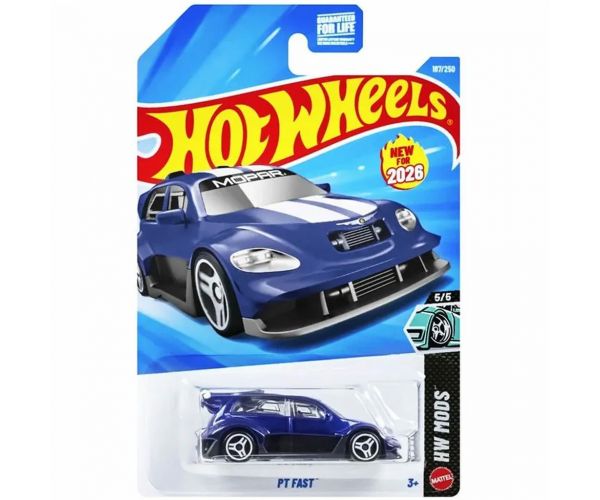 Hot Wheels: PT Fast kisautó 1/64 - Mattel