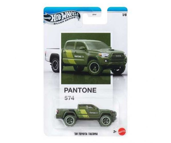 Hot Wheels Pantone: '20 Toyota Tacoma kisautó - Mattel