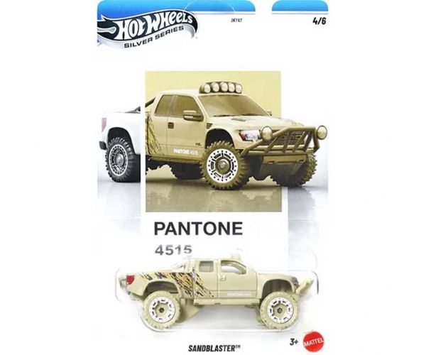 Hot Wheels Pantone: Sandblaster kisautó - Mattel