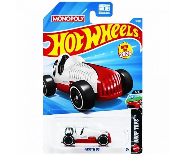 Hot Wheels: Pass 'N Go kisautó 1/64 - Mattel