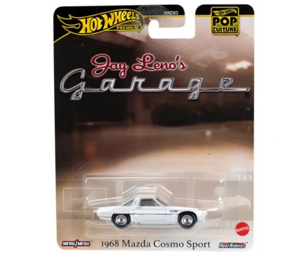 Hot Wheels Pop Culture: Jay Leno garázs 1968 Mazda Cosmo Sport kisautó 1/64 - Mattel