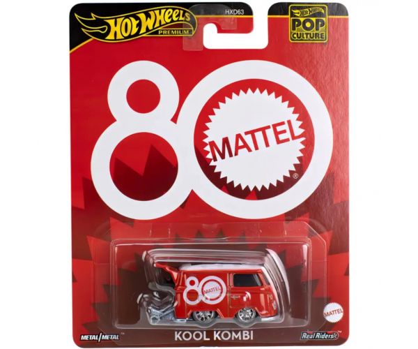 Hot Wheels Pop Culture: Mattel 80 Kool Kombi kisautó 1/64 - Mattel