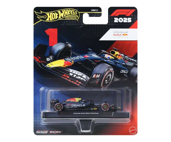 Hot Wheels Premium: Oracle Red Bull Racing #1 Formula 1 kisautó 1/64 - Mattel