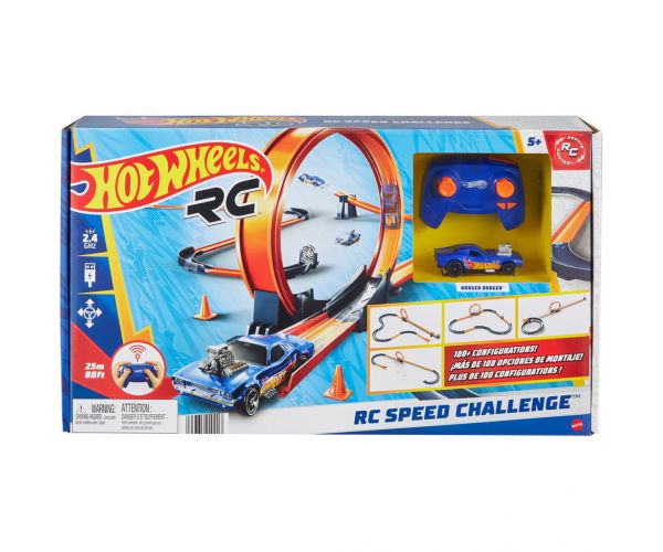 Hot Wheels: RC Speed Challenge távirányítós pályaszett - Mattel