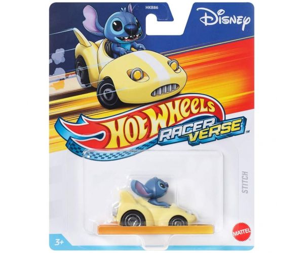 Hot Wheels: RacerVerse - Lilo & Stitch karakter kisautó - Mattel