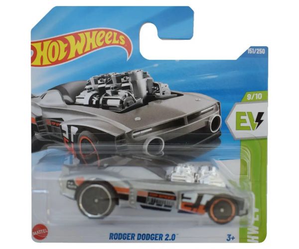 Hot Wheels: Rodger Dodger 2.0 szürke kisautó 1/64 - Mattel