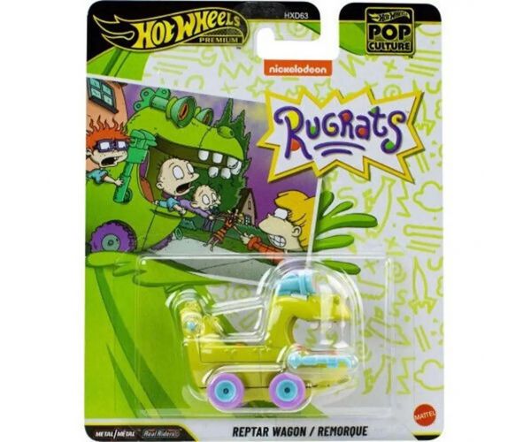 Hot Wheels: Pop kultúra széria – Reptar Wagon kisautó 1/64 - Mattel