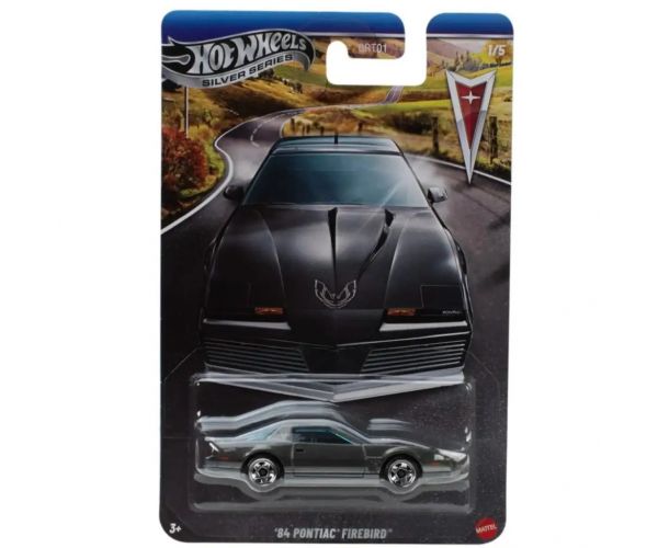 Hot Wheels Silver Series: ’84 Pontiac Firebird kisautó 1/64