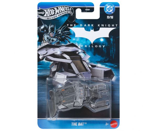Hot Wheels Silver Series: Batman The Bat kisautó 1/64 - Mattel