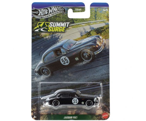 Hot Wheels Silver Series: Jaguar MK1 kisautó 1/64 - Mattel