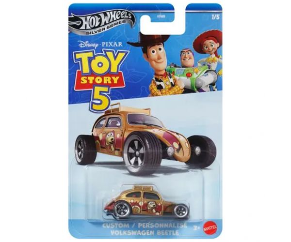 Hot Wheels Silver Series: Toy Story 5 Volkswagen Beetle kisautó 1/64 - Mattel