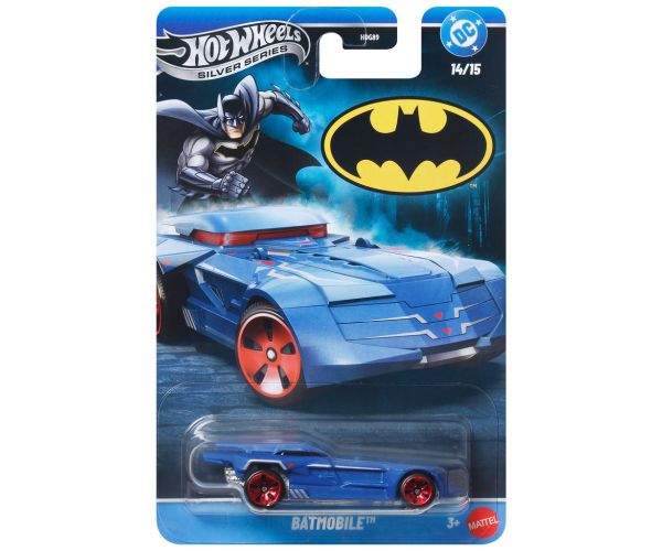 Hot Wheels Silver Series: Batmobile kisautó 1/64 - Mattel