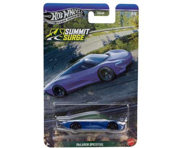 Hot Wheels Silver Series: McLaren Speedtail kisautó 1/64 - Mattel