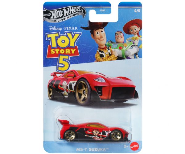 Hot Wheels Silver Series: Toy Story 5 MS-T Suzuka kisautó 1/64 - Mattel