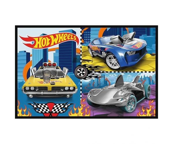 Hot Wheels - 2 x 70 komada puzzle - Trefl