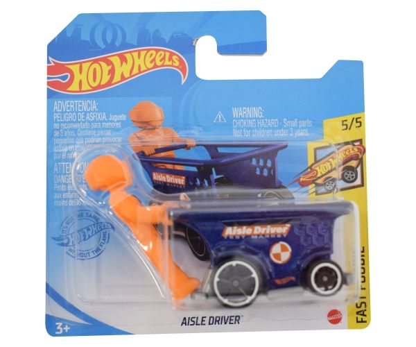Hot Wheels: Aisle Driver mali ljubičasti automobil 1/64 - Mattel