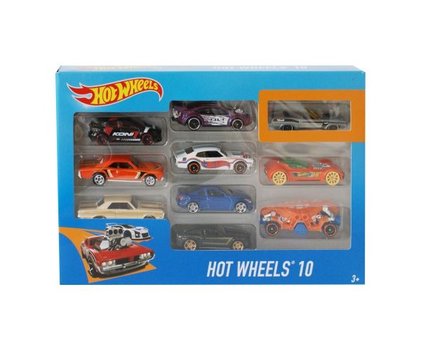 Hot Wheels autići u setu 10 kom - Mattel