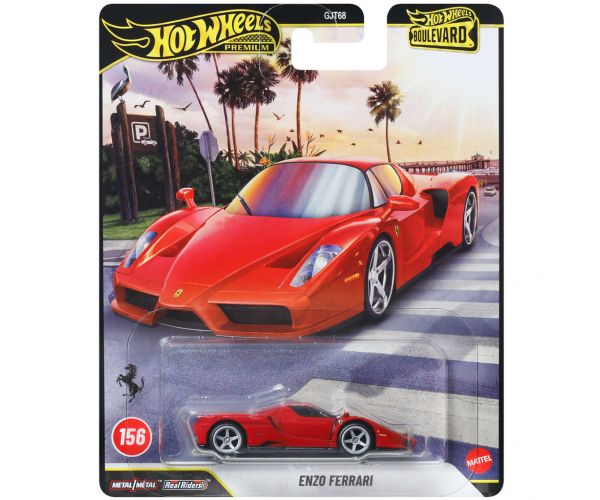 Hot Wheels Boulevard: Enzo Ferrari kisautó 1/64 - Mattel