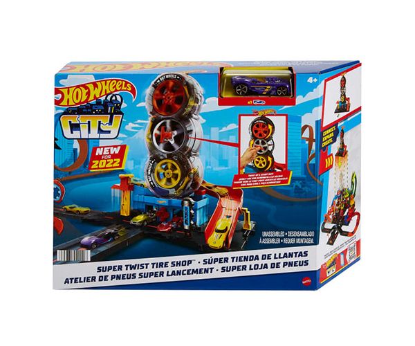 Hot Wheels: City servis guma na tri kotača - Mattel