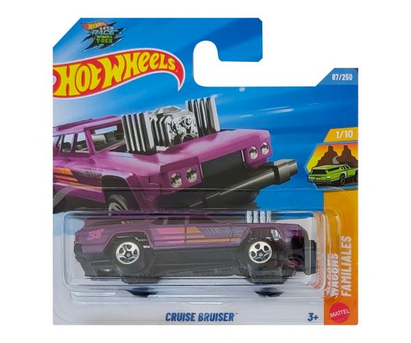 Hot Wheels: Cruise Bruiser lila kisautó 1/64 - Mattel