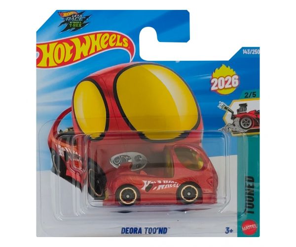 Hot Wheels: Deora Too'nd piros kisautó 1/64 - Mattel