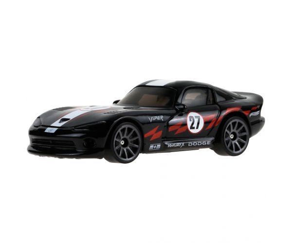 Hot Wheels: '96 Dodge Viper fekete kisautó 1/64 - Mattel