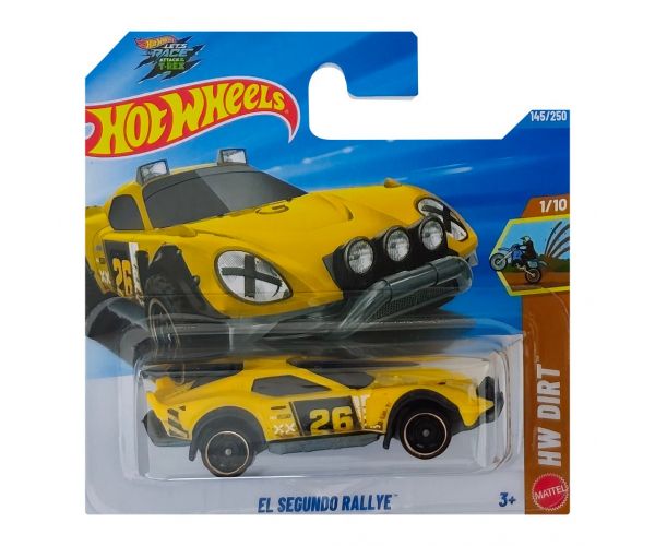 Hot Wheels: El Segundo Rallye sárga kisautó 1/64 - Mattel