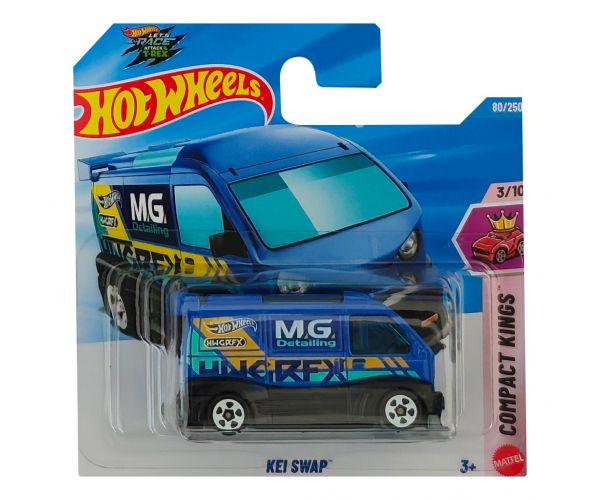 Hot Wheels: Kei Swap kék kisautó 1/64 - Mattel