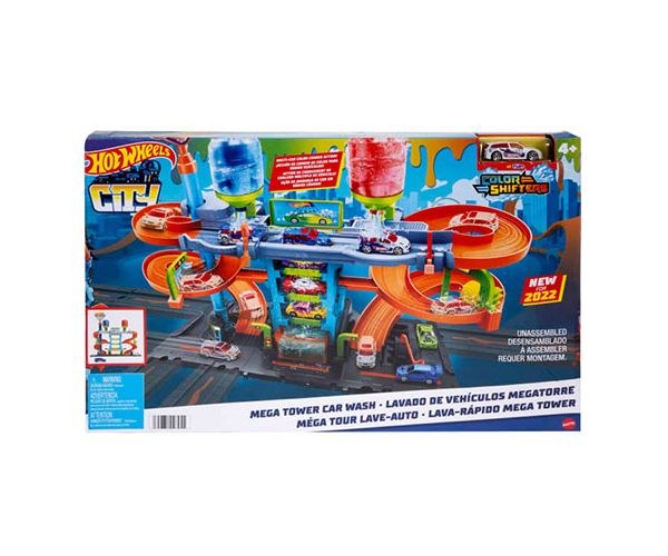 Hot Wheels - Mega set za pranje automobila 2022. - Mattel