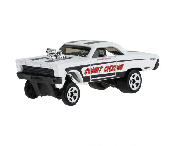 Hot Wheels: '65 Mercury Comet Cyclone fehér kisautó 1/64 - Mattel
