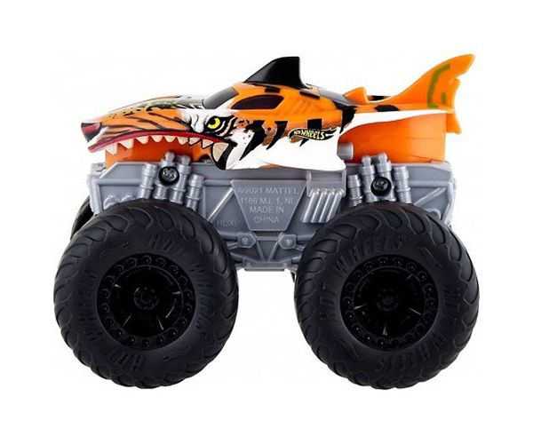 Hot Wheels Monster Trucks Tiger Shark sa svjetlima i zvukovima 1/43 - Mattel