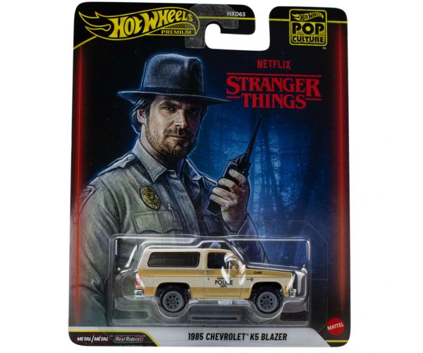 Hot Wheels Pop Culture: 1985 Chevrolet K5 Blazer kisautó 1/64 - Mattel