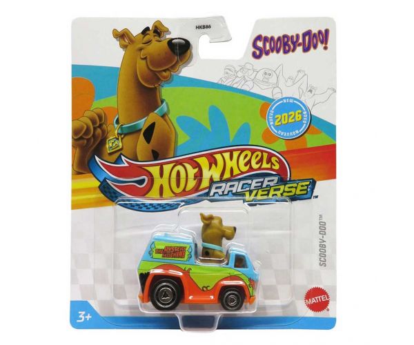 Hot Wheels: RacerVerse Scooby-Doo karakteres kisautó 1/64 – Mattel