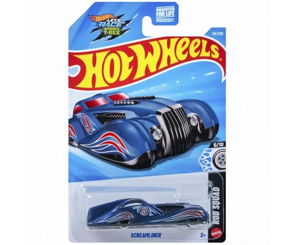 Hot Wheels: Screamliner kék kisautó 1/64 - Mattel
