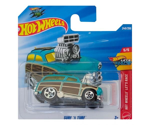 Hot Wheels: Surf 'N Turf kék kisautó 1/64 - Mattel