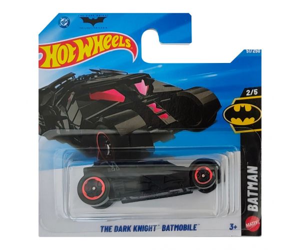 Hot Wheels: The Dark Knight Batmobile fekete kisautó 1/64 - Mattel