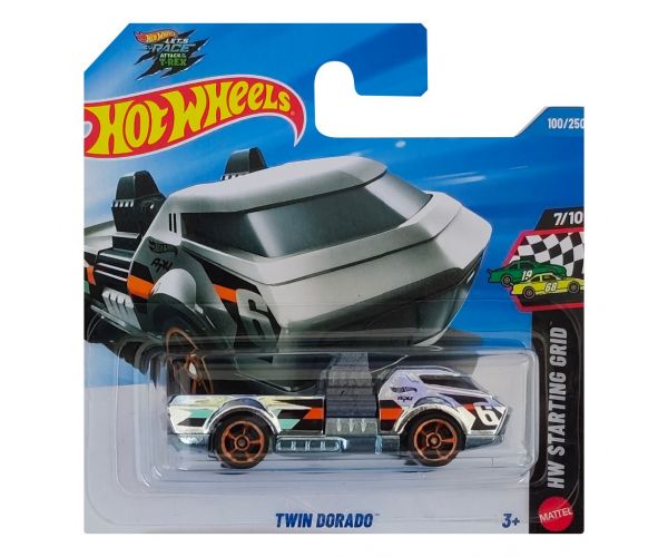 Hot Wheels: Twin Dorado kisautó 1/64 - Mattel