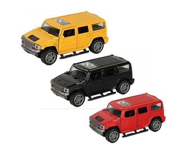 Hummer automobil sa zvukom i svijetlom na povlačenje 1/32 - više vrsta