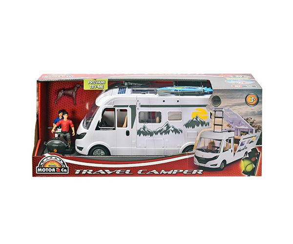Hymer Camping sa dodacima za kampere 30cm - Dickie Toys