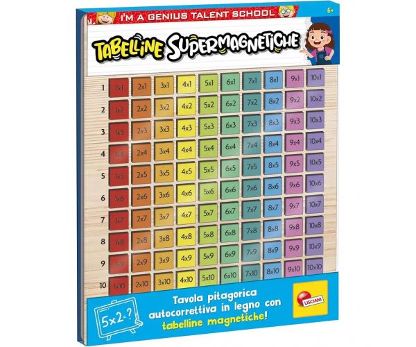 I'm Genius Mágneses szorzótábla - Lisciani